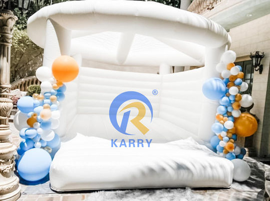 Commercial Inflable Castle Wedding Theme Bouncy Castle Slide Combo para Envio