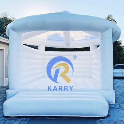 Commercial Inflable Castle Wedding Theme Bouncy Castle Slide Combo para Envio