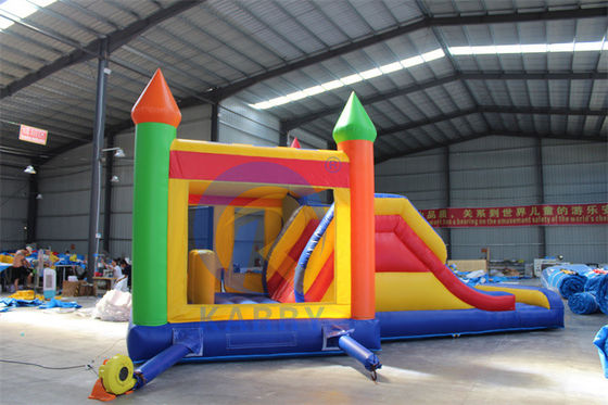 Customizado Moonwalk Cor inflável Bouncer Slide Salto Castelo para aluguel de festas
