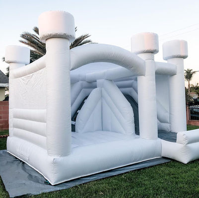 Festa de Casamento Combo de Castelo de Salto Inflável com Equipamento de Aluguer de Slides Feito de PVC