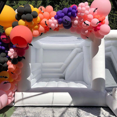 Festa de Casamento Combo de Castelo de Salto Inflável com Equipamento de Aluguer de Slides Feito de PVC
