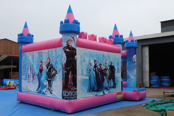 Faixa etária 14 Anos para cima Castelo Bounce Casa Rosa Salto Castelo Bouncy para festa aluguel