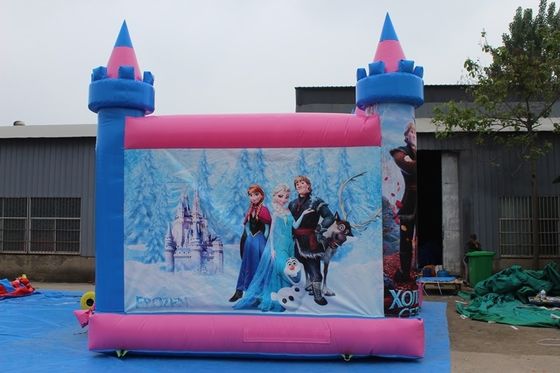 Faixa etária 14 Anos para cima Castelo Bounce Casa Rosa Salto Castelo Bouncy para festa aluguel