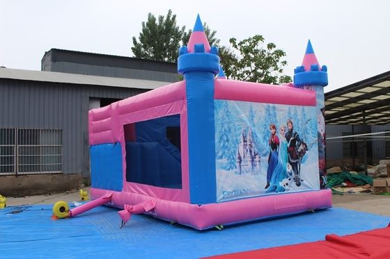 Faixa etária 14 Anos para cima Castelo Bounce Casa Rosa Salto Castelo Bouncy para festa aluguel