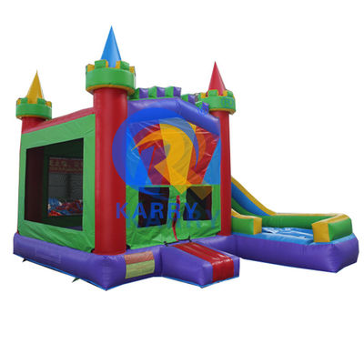 Amusement Bouncer Jumper Combo Moonwalk PVC Bouncer inflável com escorrega de água