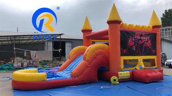 14 Anos de Festa Combo Bouncy House Inflatable Combo Bounce Bouncing Castle para crianças