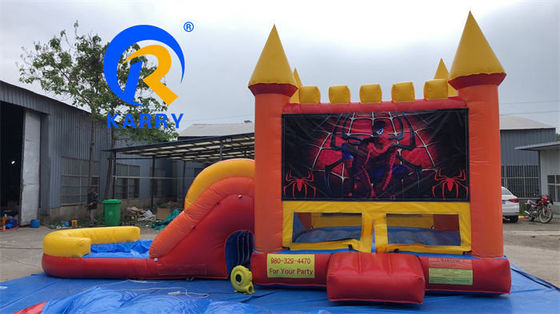 14 Anos de Festa Combo Bouncy House Inflatable Combo Bounce Bouncing Castle para crianças