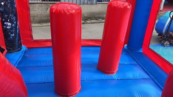 14 Anos de Super-Hero Homem-Aranha Casa Inflável de Salto Piscina de Salto com Design de Piscina