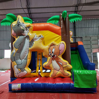 Unisexo Tom e Jerry inflável Salto Castelo Casa de salto para crianças