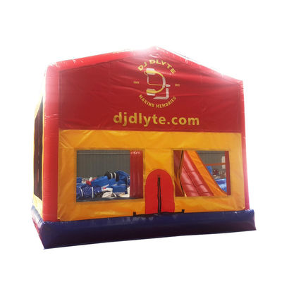 Características portáteis Castelo inflável PVC Casa de salto Slide de salto para o tempo divertido das crianças