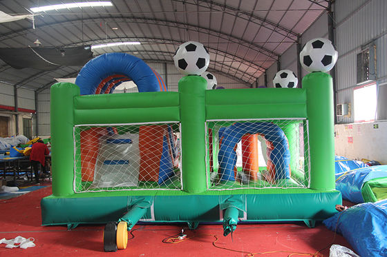 14 anos de idade Unisex comercial PVC inflável Desporto Jumper Bouncer Combo com deslizamento
