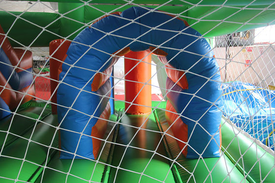 14 anos de idade Unisex comercial PVC inflável Desporto Jumper Bouncer Combo com deslizamento