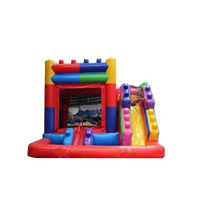 Impressão de tela Casa de salto inflável Slide Jumper para festa comercial Combo Castle