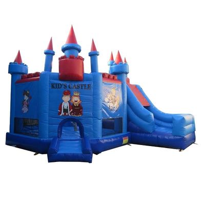 Impressão de tela Casa de salto inflável Slide Jumper para festa comercial Combo Castle