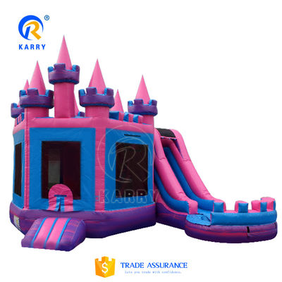 Aluguer de festas Empresarial Slide de castelo inflável com certificado CE