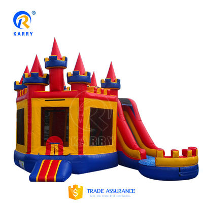 Aluguer de festas Empresarial Slide de castelo inflável com certificado CE