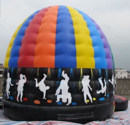 Serviço OEM profissional discoteca de cúpula inflável para festa de dança castelo de salto portátil