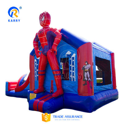 Homem-Aranha Combo de Salto do Castelo Inflável com Serviço Personalizado