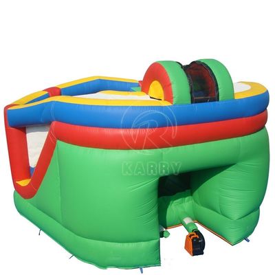 Aluguer de festas Crianças Casa de salto inflável com combo de slides divertida e cor personalizada