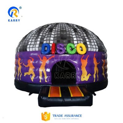 Fun Disco Dome Inflatable Bouncer EN14960 Certificado Fun Bouncy Castle para Crianças