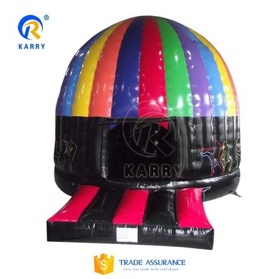 Fun Disco Dome Inflatable Bouncer EN14960 Certificado Fun Bouncy Castle para Crianças