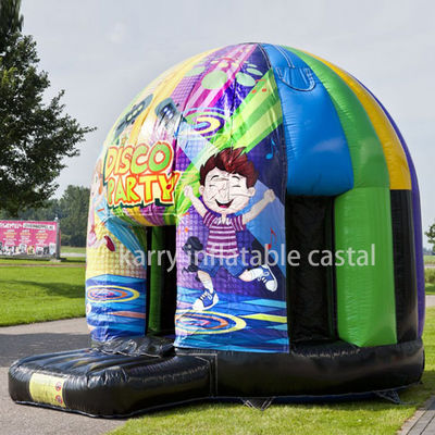 Fun Disco Dome Inflatable Bouncer EN14960 Certificado Fun Bouncy Castle para Crianças