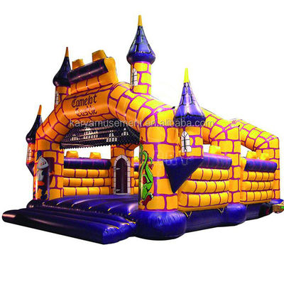 Camelot Bouncy Castle Custom Inflatable Castle Combo para entretenimento