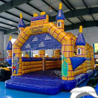 Camelot Bouncy Castle Custom Inflatable Castle Combo para entretenimento