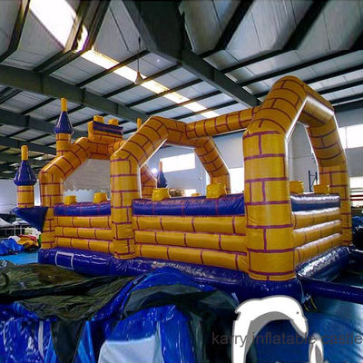 Camelot Bouncy Castle Custom Inflatable Castle Combo para entretenimento