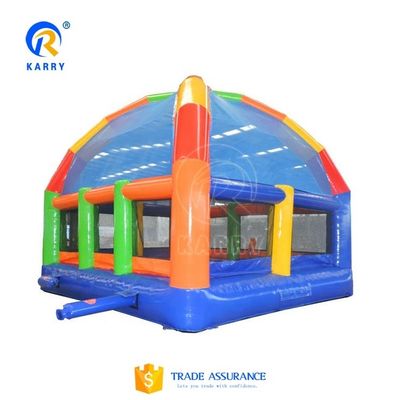 Casa de salto inflável gigante de qualidade comercial, tamanho personalizado e soprador incluído