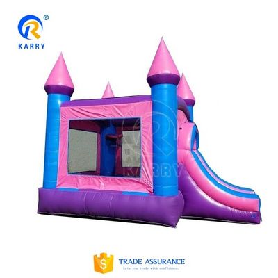 Explodir Moonwalk Bouncer Salto Bounce House Castelo Bouncy Combo com pool slide
