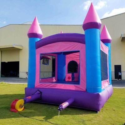 Explodir Moonwalk Bouncer Salto Bounce House Castelo Bouncy Combo com pool slide