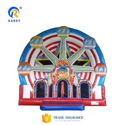 Parque de Jogos Portátil para Crianças Ferris Wheel Inflável Castelo Jumping House