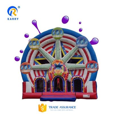Parque de Jogos Portátil para Crianças Ferris Wheel Inflável Castelo Jumping House