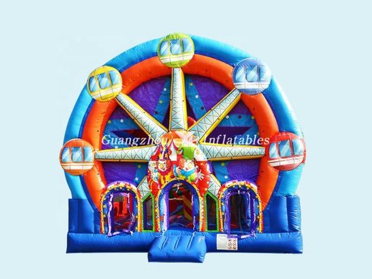 Parque de Jogos Portátil para Crianças Ferris Wheel Inflável Castelo Jumping House