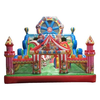 Platão PVC material de lonas Características Circo Parque inflável de brinquedos Castelo