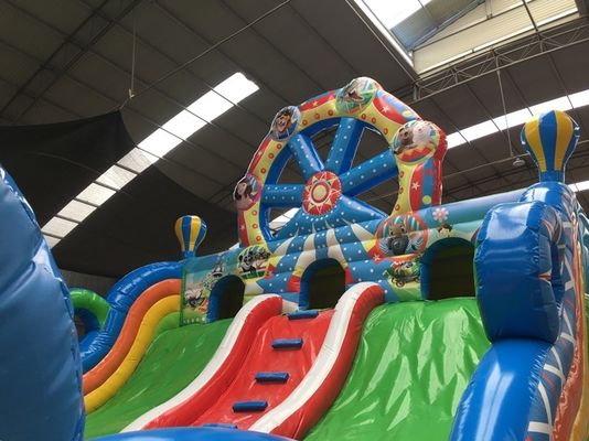 Platão PVC material de lonas Características Circo Parque inflável de brinquedos Castelo