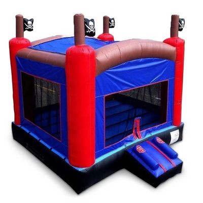 Unisexo Ambiental Pirata Castelo Bouncy com Trampolim Inflavel e Jogos ao Ar Livre