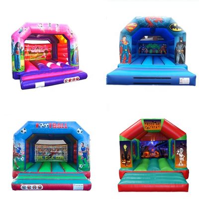 Serviço OEM Profissional Serviço OEM Colorido Inflavel Jumping Bouncer Casa Castelo para Crianças
