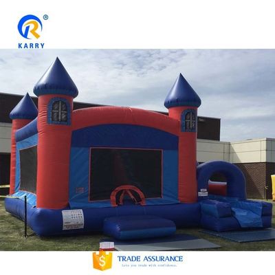 5x5m inflável Rainbow Unicorn Bouncy Castle Slide Combo Coleção de cores personalizadas