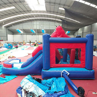 14 anos portavel salto casa de salto castelo de salto deslizamento combo inflável bouncer