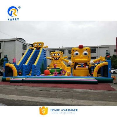 2024 Castelos infláveis para crianças Combo Castle Slide no Parque de Diversões pelo Air Express
