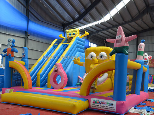 2024 Castelos infláveis para crianças Combo Castle Slide no Parque de Diversões pelo Air Express