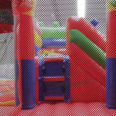 Combinação comercial de castelo de salto com blocos de construção de PVC infláveis e escorrega