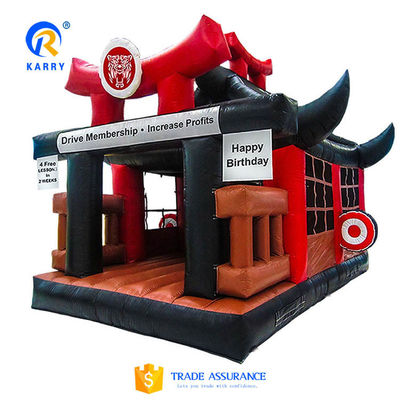 Budokan Inflatable Trampoline Castle Material de PVC Jolly Jumper Bouncy Castle 6*5*4.2m