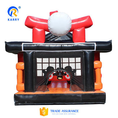 Budokan Inflatable Trampoline Castle Material de PVC Jolly Jumper Bouncy Castle 6*5*4.2m