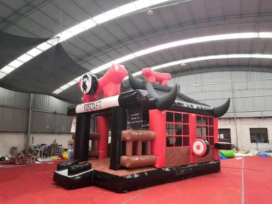 Budokan Inflatable Trampoline Castle Material de PVC Jolly Jumper Bouncy Castle 6*5*4.2m
