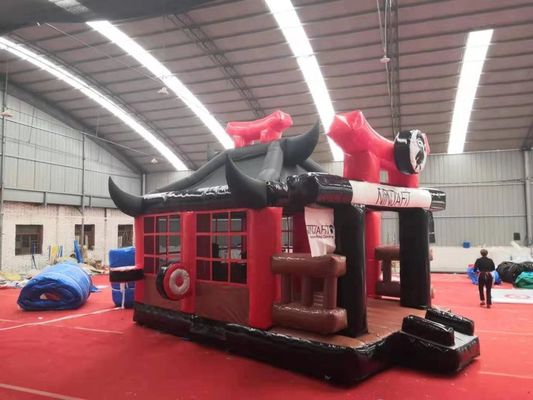 Budokan Inflatable Trampoline Castle Material de PVC Jolly Jumper Bouncy Castle 6*5*4.2m