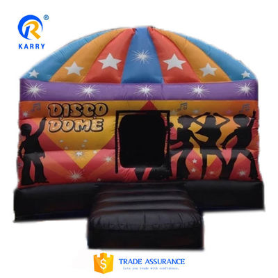 Dome Music Disco Inflatable Bouncy Castle para festas Faixa etária 14 anos ou mais
