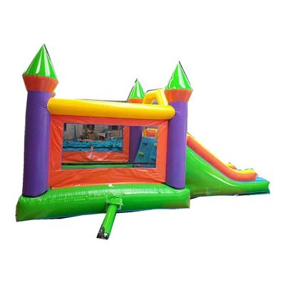 Casa de salto inflável unisex de escorrega dupla Castelo de salto com material de PVC
